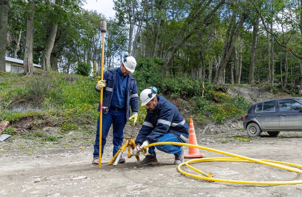 Ushuaia: el barrio “Nuestro Lugar” ya cuenta con el servicio de gas natural