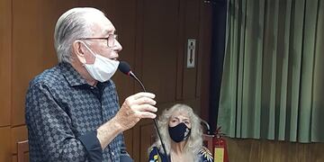 Jorge "Nene" Ternengo y Liana Fiedrich, rafaelinos distinguidos