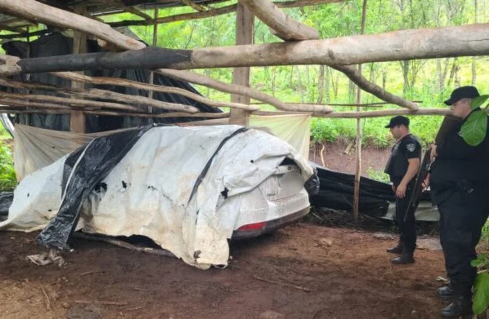Secuestran en Mojón Grande un vehículo robado