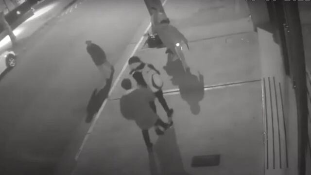 Se difundió el video del ataque a Martín Mora Negretti.