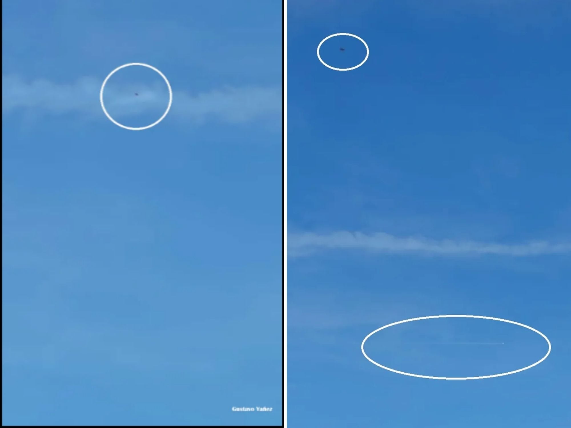 Las fotos de los OVNIS sobre Cachi.