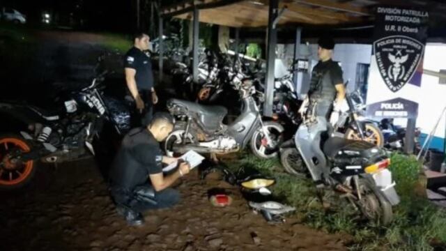 Oberá: recuperan tres motocicletas robadas.
