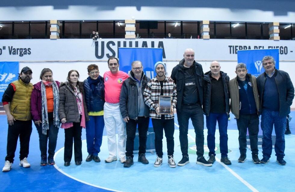 El shuaiense Constantino “Kiki” Vaporaki fue reconocido por su trayectoria nacional