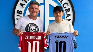 Vuelve el "Chino" Zelarayán. La fuerte inversión de Belgrano para repatriarlo.