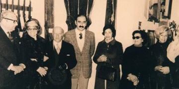 Juan Carlos Borio (centro, con bigotes), falleció este sábado