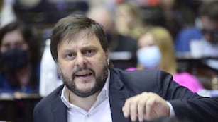 El diputado nacional por el Frente de Todos y candidato a jefe de Gobierno porteño, Leandro Santoro, se bajó del balotaje. Foto: Archivo