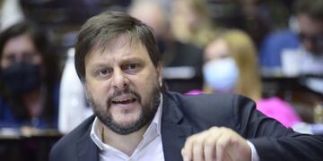 El diputado nacional por el Frente de Todos y candidato a jefe de Gobierno porteño, Leandro Santoro, se bajó del balotaje. Foto: Archivo