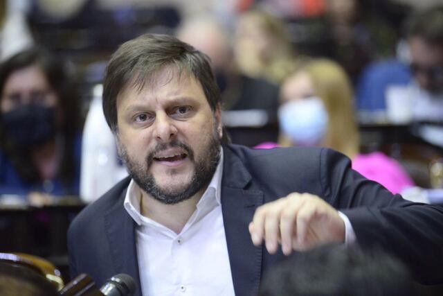 El diputado nacional por el Frente de Todos y candidato a jefe de Gobierno porteño, Leandro Santoro, se bajó del balotaje. Foto: Archivo