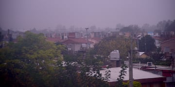 Una tormenta se aproxima a Córdoba y habrá un brusco cambio de tiempo en la provincia. (Pedro Castillo / La Voz).