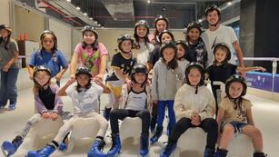 Patinaje sobre hielo en Abasto Shopping