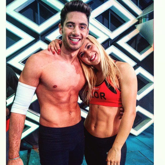 Nico Occhiato y Flor Vigna en Combate.