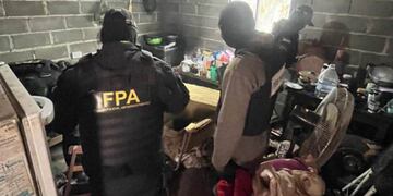 Seis integrantes de la Fuerza Policial Antinarcotráfico fueron detenidos, entre ellos dos altos mandos. MPF.