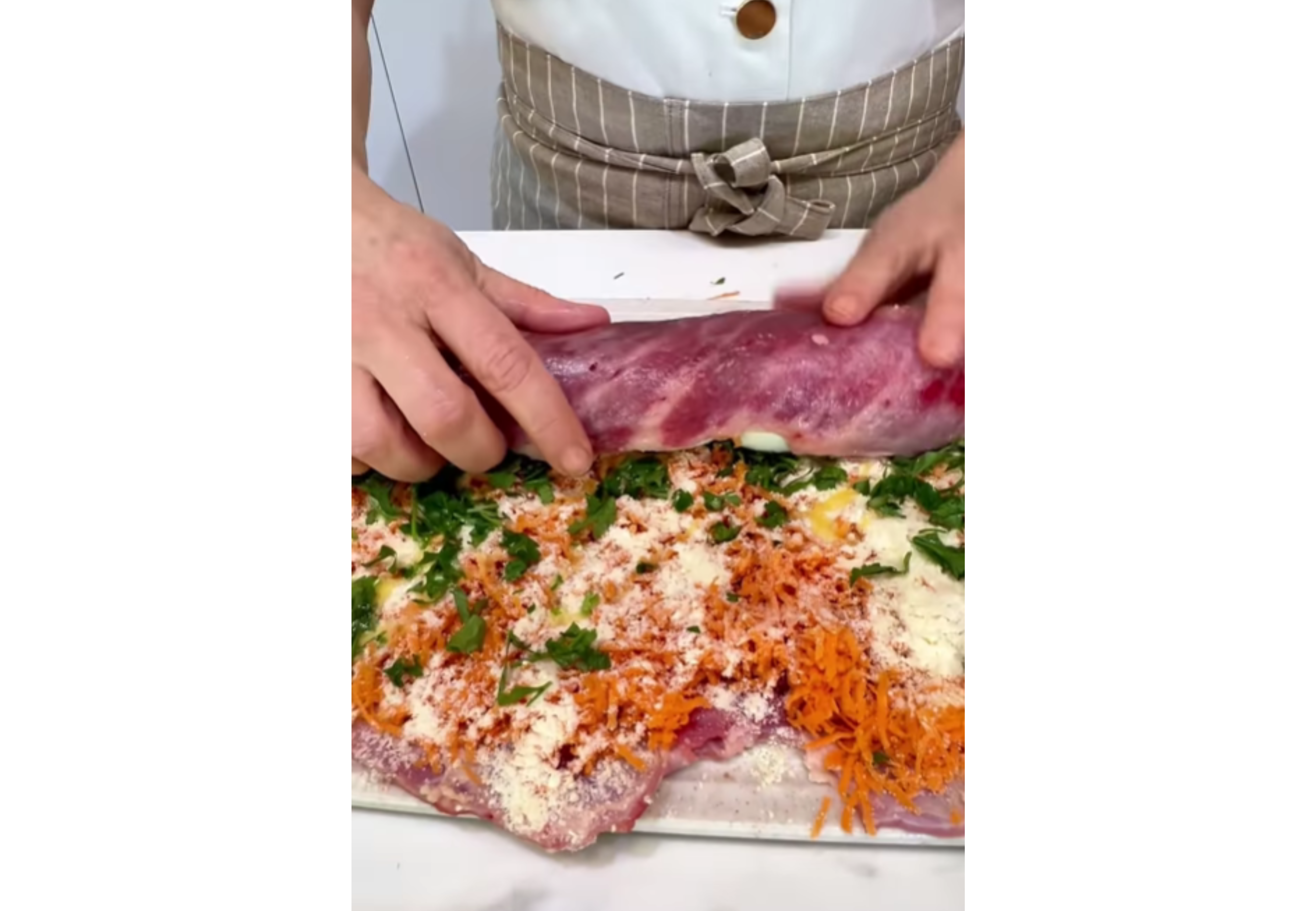 Este método para preparar el matambre es muy sencillo.