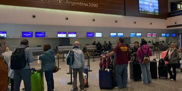 Conflicto en Aeroparque y Ezeiza: Gobierno despide a 15 empleados tras paro sorpresivo. Foto:  Orlando Pelichotti