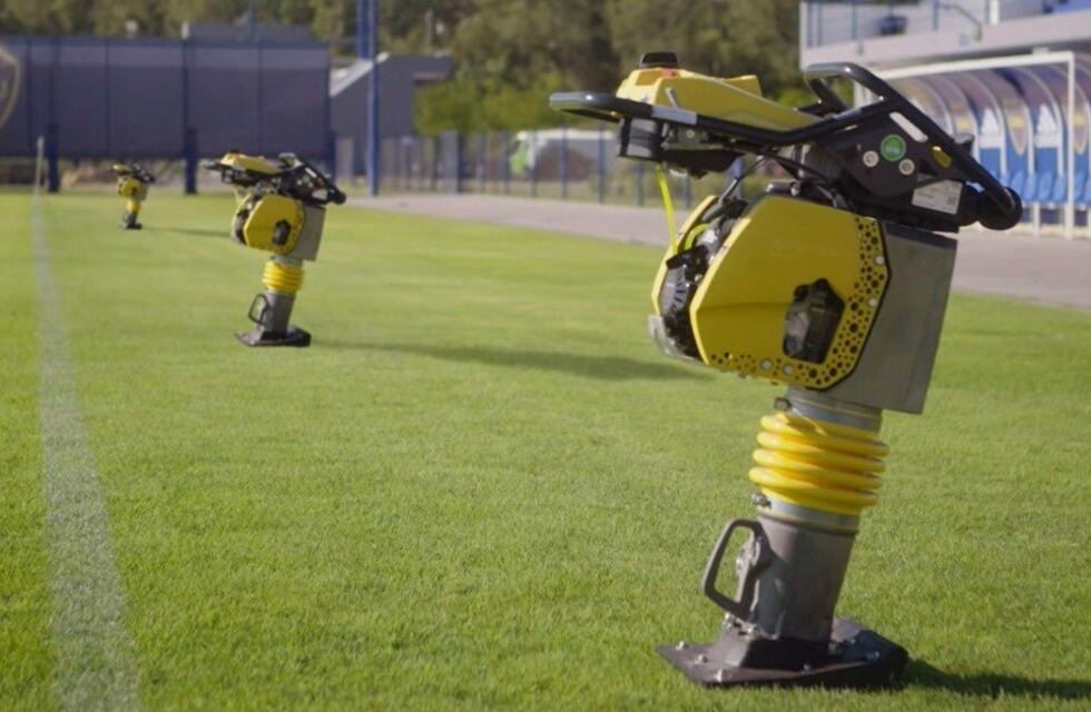 Como en La Bombonera: Boca compró máquinas para hacer vibrar el suelo del predio