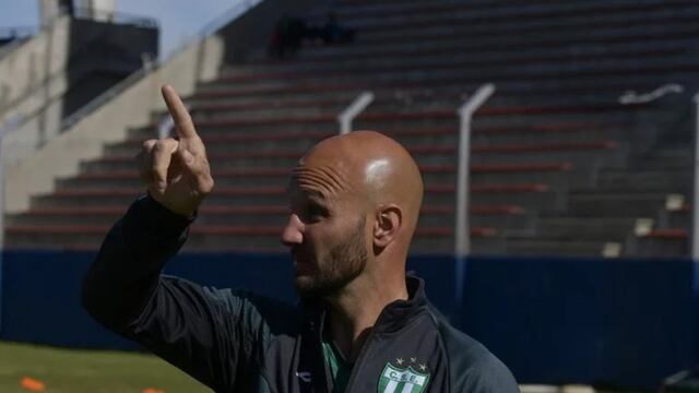 Sebastián Pena, exDT de Estudiantes de San Luis