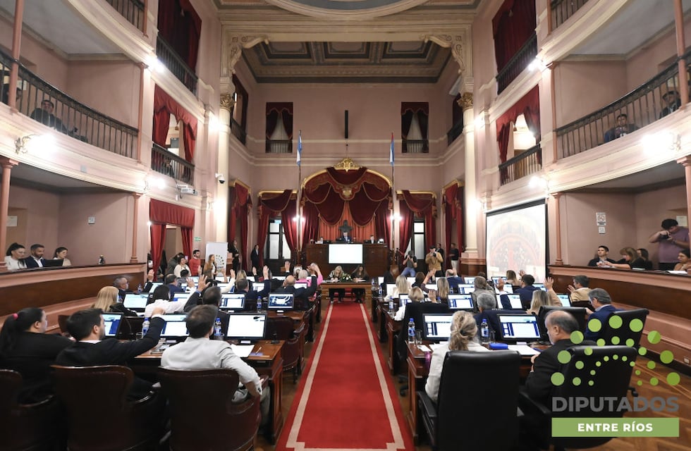 Cámara de Diputados de Entre Ríos: aprobó proyectos de resolución y declaración