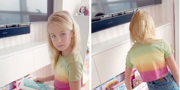 Así es la biblioteca Montessori que usa Matilda, la hija de Luciana Salazar.