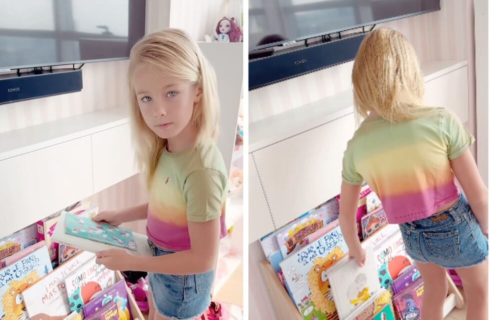 Cuánto cuesta la biblioteca Montessori que usa Matilda, la hija de Luciana Salazar
