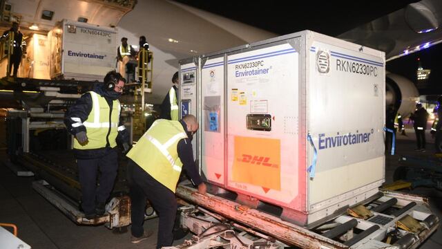 Vacunas en Argentina: arribaron al país 1.453.565 dosis de Astrazeneca y Sputnik V
