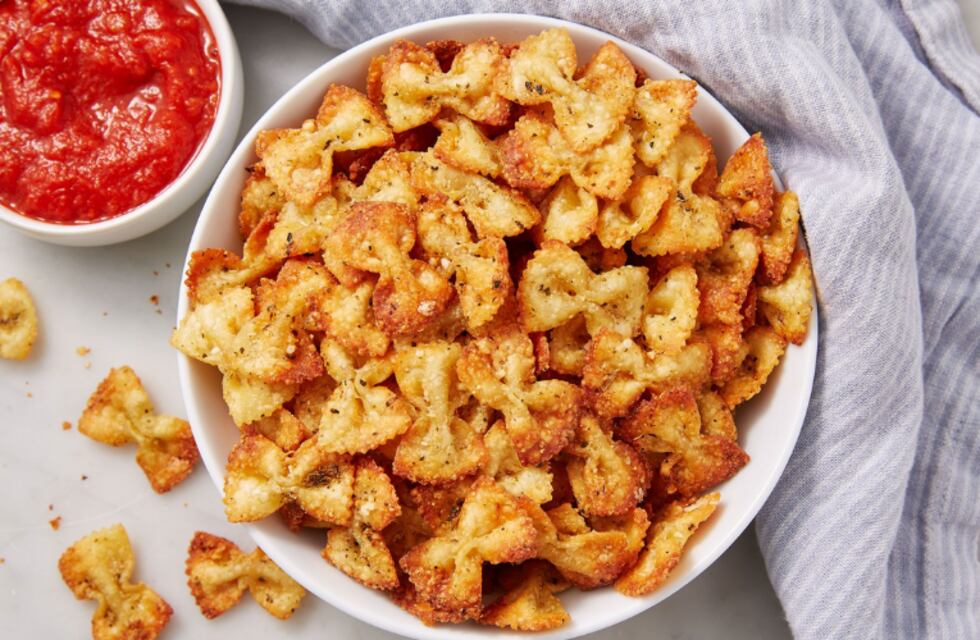 Receta de “Pasta chips”: el aperitivo tendencia en TikTok que querrás en todas tus comidas