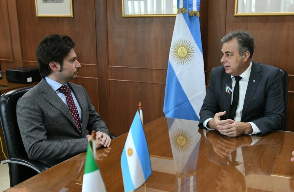 El cónsul italiano se reunió con el intendente