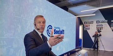 El presidente de Talleres, Andrés Fassi, continúa en la búsqueda del nuevo DT. Ahora con un poco más de margen (LaVoz archivo).