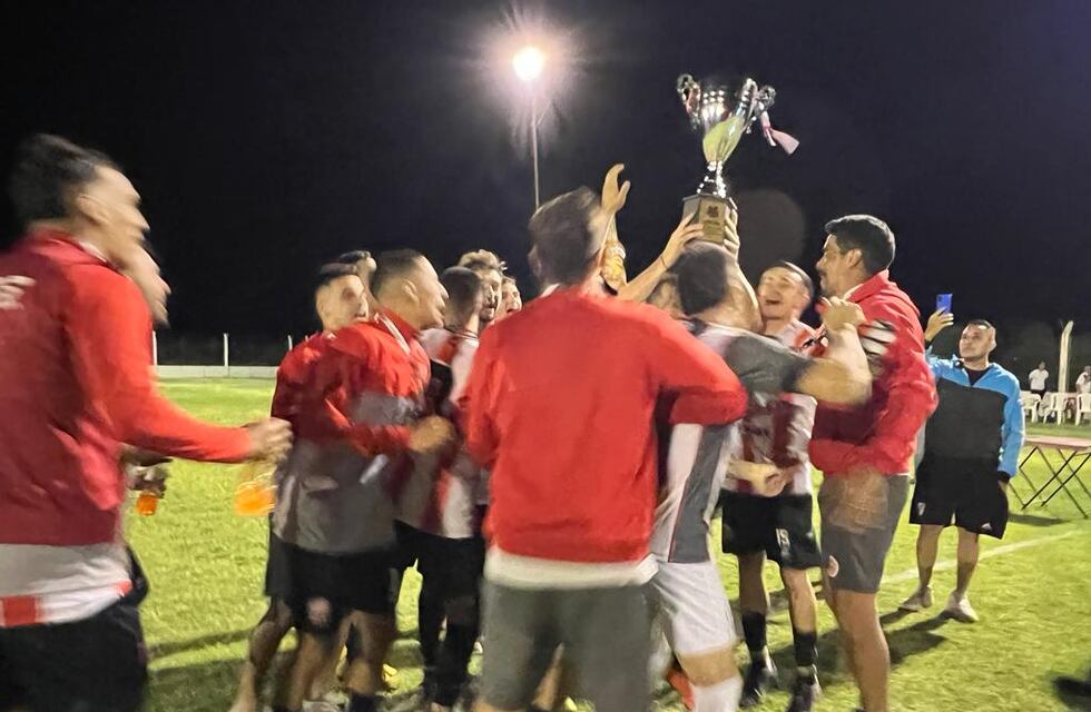 Rivadavia de Río Primero ganó por primera vez en su historia el Torneo Campeonato de la Liga Regional