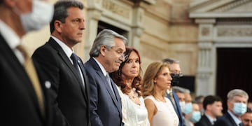 Este jueves se llevará a cabo la Mesa Electoral del Frente de Todos, sin Cristina Kirchner y con la duda puesta en la presencia de Massa. 
Foto Federico Lopez Claro