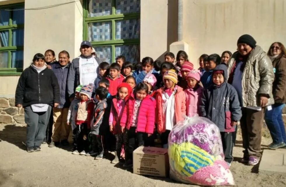 En la Puna jujeña van a clases con hasta 15°C bajo cero
