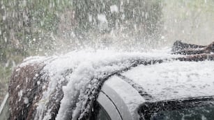 El SMN anunció granizo para una zona de Buenos Aires