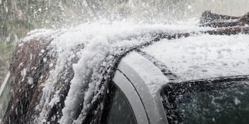 El SMN anunció granizo para una zona de Buenos Aires