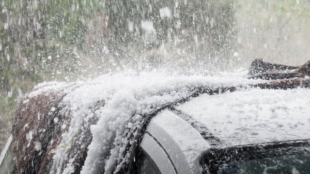El SMN anunció granizo para una zona de Buenos Aires