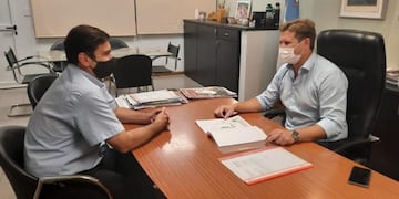 Durante el encuentro proyectaron los trabajos que se realizarán durante el 2021 y analizaron las carpetas presentadas por el municipio.
