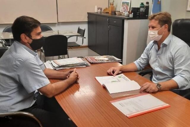 Durante el encuentro proyectaron los trabajos que se realizarán durante el 2021 y analizaron las carpetas presentadas por el municipio.