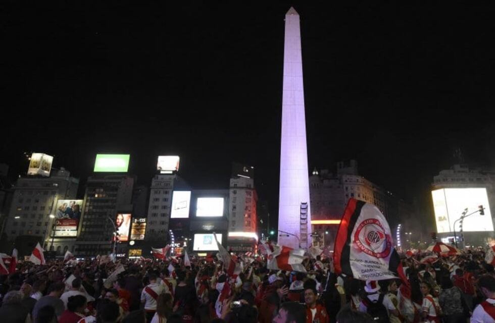River campeón de la Liga Profesional: los festejos en el Obelisco