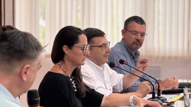 María Emilia Vidal, Lisandro Mársico y  Germán Bottero