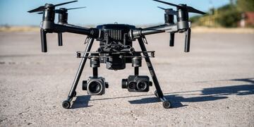 La policía de Mendoza usa drones para sus operativos de seguridad.