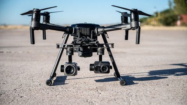 La policía de Mendoza usa drones para sus operativos de seguridad.