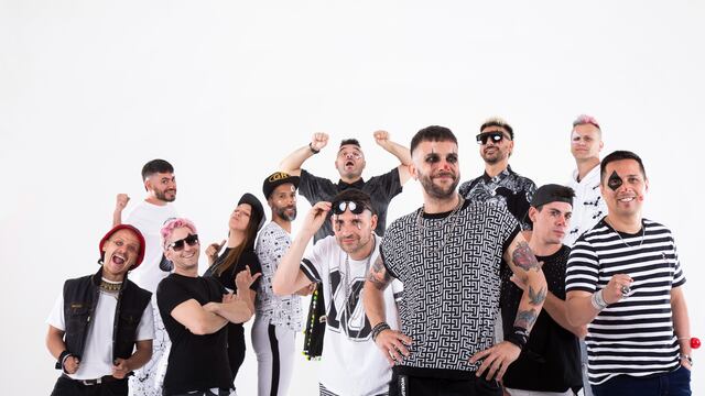 Los Caligaris, listos para shockear en Villa María y para celebrar su 25º aniversario con todo. (Gentileza @daviddbarajas)