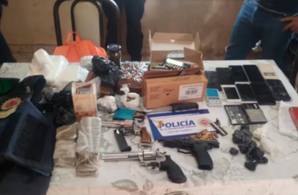 Detuvieron a “cara de pollo”, un reconocido delincuente de Córdoba: tenía 180 kilos de drogas