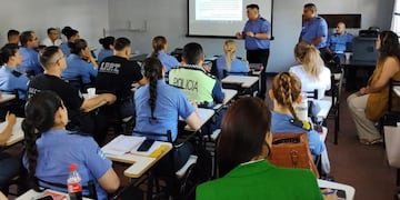 La jornada en el Instituto de Enseñanza Superior del Servicio Penitenciario presentó un protocolo de violencia completamente digitalizado.