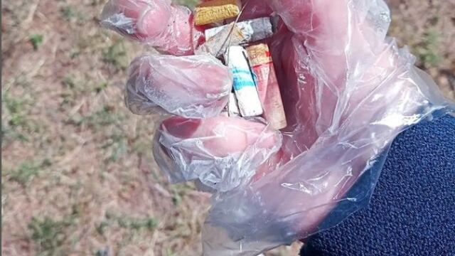 Colillas de cigarrillos