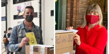 Ciro Seisas y Verónica Irizar