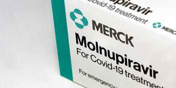 Píldora molnupiravir contra el Covid-19. Fue desarrollada por Merck.