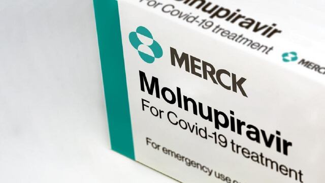 Píldora molnupiravir contra el Covid-19. Fue desarrollada por MSD/Merck