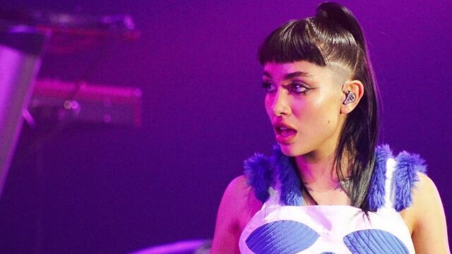 María Becerra en su show en el Personal Club Media Fest de Paraguay.