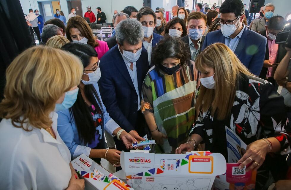 Sergio Uñac y Carla Vizzotti lanzaron el Programa Mis Segundos 1000 Días en San Juan