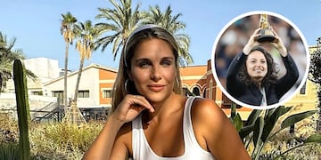 Pusieron el nombre de Ivana Icardi en la entrega de un reconocimiento a la Selección española: la confundieron con la capitana.