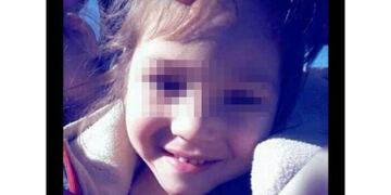 Lulú, la niña buscada intensamente en Rafaela